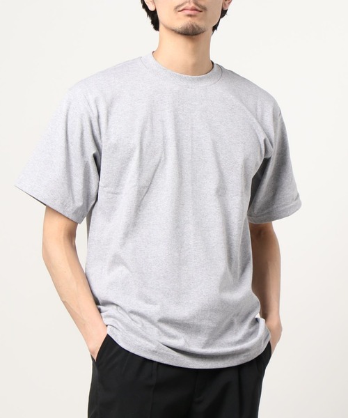 PRO CLUB (プロクラブ)の「PRO CLUB/プロクラブ オーバーサイズ ヘビーウェイト クルーネック 半袖Tシャツ/無地T/レディース メンズ(Tシャツ/カットソー・メンズ・ホワイト/ブラック/パープル/ネイビー/グレー/オリーブ/カーキ/チャコール/ブラウン/ダークグリーン・M/L/XL/XXL)」の20枚目の写真