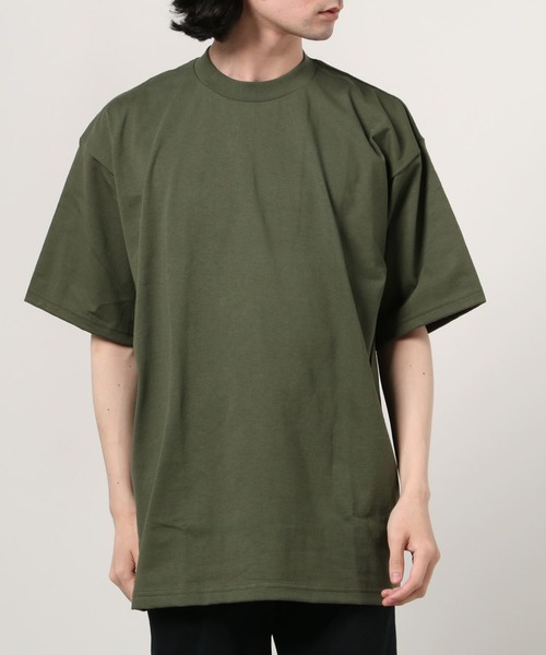 PRO CLUB (プロクラブ)の「PRO CLUB/プロクラブ オーバーサイズ ヘビーウェイト クルーネック 半袖Tシャツ/無地T/レディース メンズ(Tシャツ/カットソー・メンズ・ホワイト/ブラック/パープル/ネイビー/グレー/オリーブ/カーキ/チャコール/ブラウン/ダークグリーン・M/L/XL/XXL)」の14枚目の写真