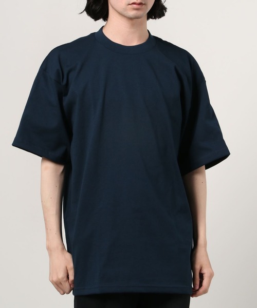 PRO CLUB (プロクラブ)の「PRO CLUB/プロクラブ オーバーサイズ ヘビーウェイト クルーネック 半袖Tシャツ/無地T/レディース メンズ(Tシャツ/カットソー・メンズ・ホワイト/ブラック/パープル/ネイビー/グレー/オリーブ/カーキ/チャコール/ブラウン/ダークグリーン・M/L/XL/XXL)」の12枚目の写真