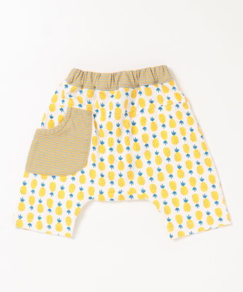 RAGMART（ラグマート）の「プリントカットソーパンツ ネコ パイナップル 花柄（その他パンツ・キッズ・グリーン/イエロー/レッド・90cm/80ｃｍ/70cm）」の2枚目の写真