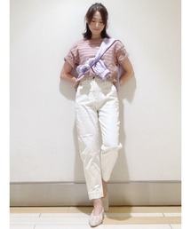 GAP | ハイライズ バレル カーキ(その他パンツ)
