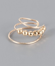 PAS TIERRA（パティエラ）の「－Ray－ K10グルロトリプルイヤーカフ（イヤーカフ）」