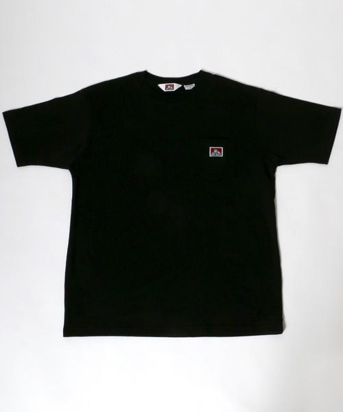BEN DAVIS(ベンデイビス)の「BEN DAVIS/ベンデイビス Pis Pocket Wappen 無地半袖Tシャツ/大きいサイズ(Tシャツ/カットソー・メンズ・ホワイト/ブラック/ダークグリーン/ベージュ/サックスブルー/モスグリーン/ブルーグリーン・3L/4L/5L)」の13枚目の写真