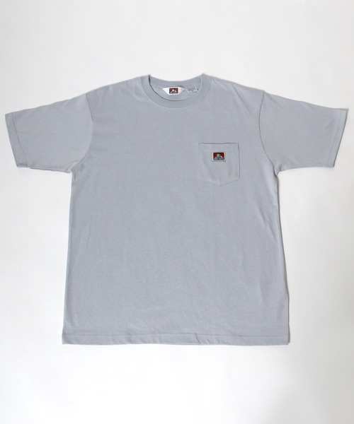 BEN DAVIS(ベンデイビス)の「BEN DAVIS/ベンデイビス Pis Pocket Wappen 無地半袖Tシャツ/大きいサイズ(Tシャツ/カットソー・メンズ・ホワイト/ブラック/ダークグリーン/ベージュ/サックスブルー/モスグリーン/ブルーグリーン・3L/4L/5L)」の17枚目の写真