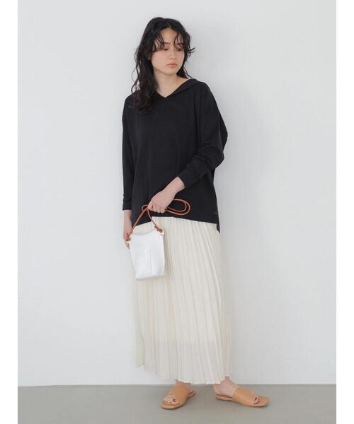 AMERICAN HOLIC(アメリカンホリック)の「セーラーカラーカットプルオーバー(Tシャツ/カットソー・レディース・オフホワイト/ブラック・FREE)」の13枚目の写真