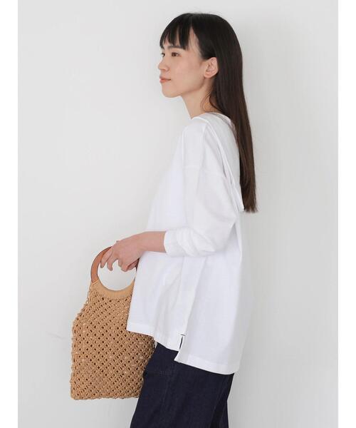 AMERICAN HOLIC(アメリカンホリック)の「セーラーカラーカットプルオーバー(Tシャツ/カットソー・レディース・オフホワイト/ブラック・FREE)」の17枚目の写真