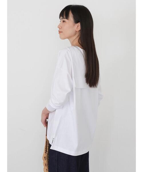 AMERICAN HOLIC(アメリカンホリック)の「セーラーカラーカットプルオーバー(Tシャツ/カットソー・レディース・オフホワイト/ブラック・FREE)」の18枚目の写真