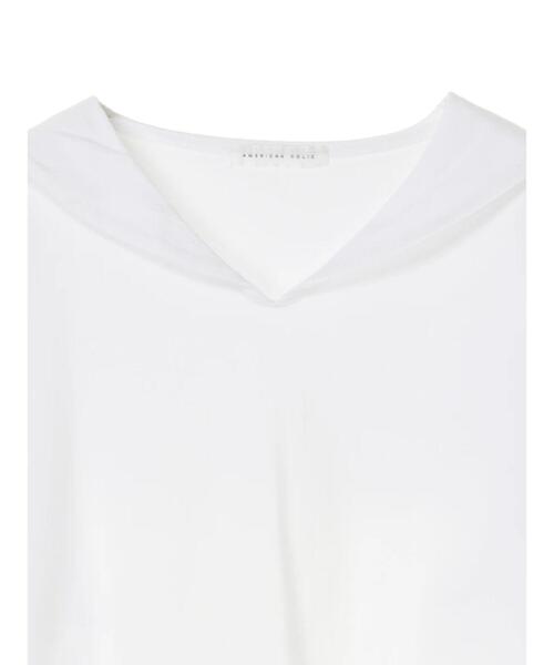 AMERICAN HOLIC(アメリカンホリック)の「セーラーカラーカットプルオーバー(Tシャツ/カットソー・レディース・オフホワイト/ブラック・FREE)」の22枚目の写真