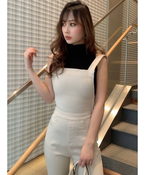 RESEXXY（リゼクシー）の「ストレッチフレアサロペット（つなぎ