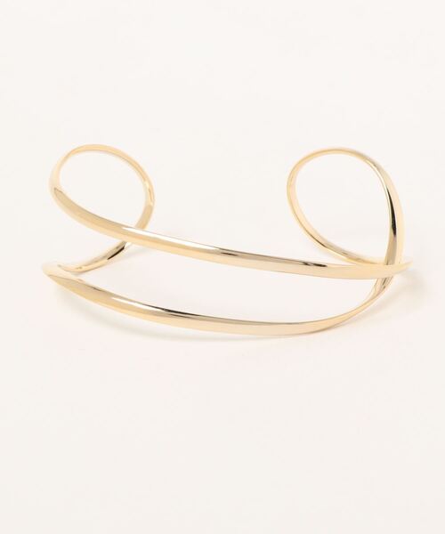 Phoebe（フィービィー）の「ラグジュアリーアシンメトリーラインバングル（バングル/リストバンド・レディース・シルバー/ゴールド・FREE）」の14枚目の写真