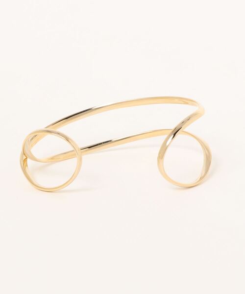 Phoebe（フィービィー）の「ラグジュアリーアシンメトリーラインバングル（バングル/リストバンド・レディース・シルバー/ゴールド・FREE）」の4枚目の写真