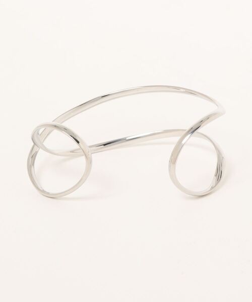Phoebe（フィービィー）の「ラグジュアリーアシンメトリーラインバングル（バングル/リストバンド・レディース・シルバー/ゴールド・FREE）」の11枚目の写真