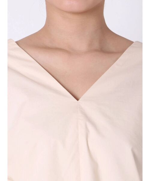 EMODA（エモダ）の「スリーブレイヤートップ（シャツ/ブラウス・レディース・アイボリー/ブラック・FREE）」の3枚目の写真