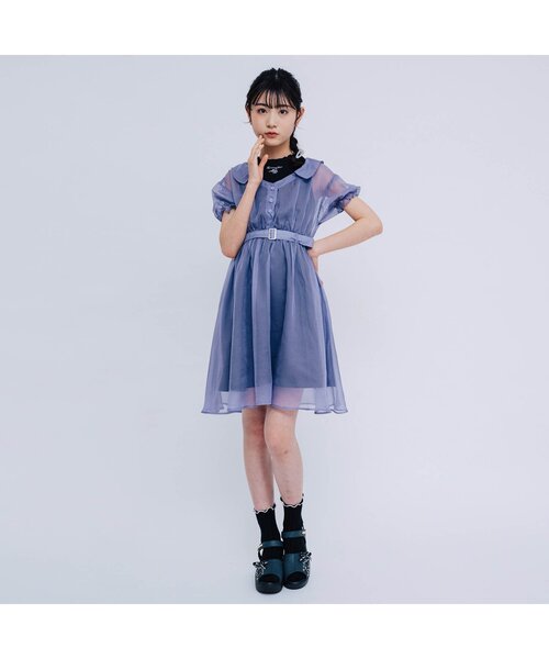 algy（アルジー）の「(レ）レースアップガーリーサンダル（サンダル・キッズ・ブラック/インディゴブルー/アイボリー・23/24/22/20/21）」の8枚目の写真