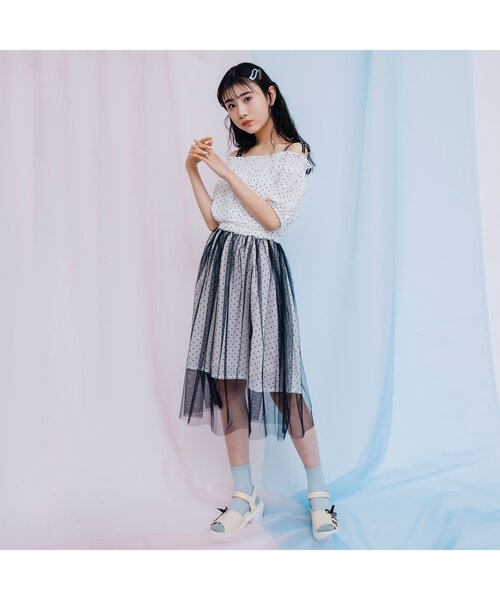 algy（アルジー）の「(レ）レースアップガーリーサンダル（サンダル・キッズ・ブラック/インディゴブルー/アイボリー・23/24/22/20/21）」の11枚目の写真