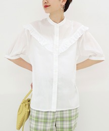 JOURNAL STANDARD | ショルダーフリルハーフスリーブブラウス◆(シャツ/ブラウス)