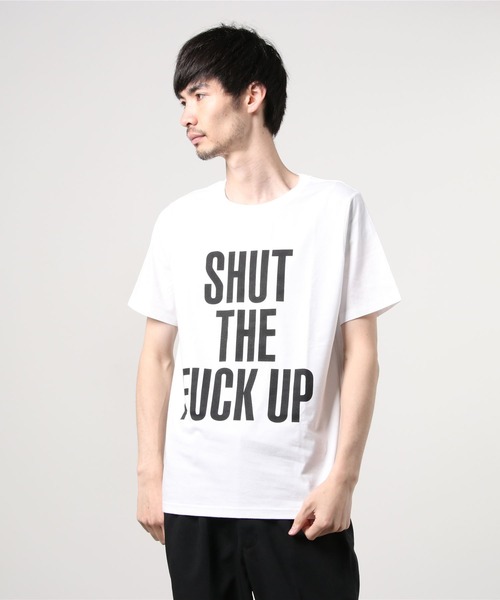 NUMBER (N)INE（ナンバーナイン）の「SF_T-SHIRT（Tシャツ/カットソー・メンズ・ホワイト/ブラック・3/4）」の4枚目の写真