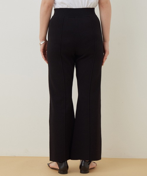 ADAM ET ROPE'（アダムエロペ）の「【セットアップ対応】クールUVニットパンツ（その他パンツ・レディース・ブラック/クリーム・FREE）」の8枚目の写真