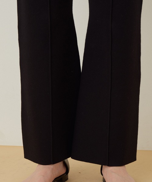 ADAM ET ROPE'（アダムエロペ）の「【セットアップ対応】クールUVニットパンツ（その他パンツ・レディース・ブラック/クリーム・FREE）」の10枚目の写真