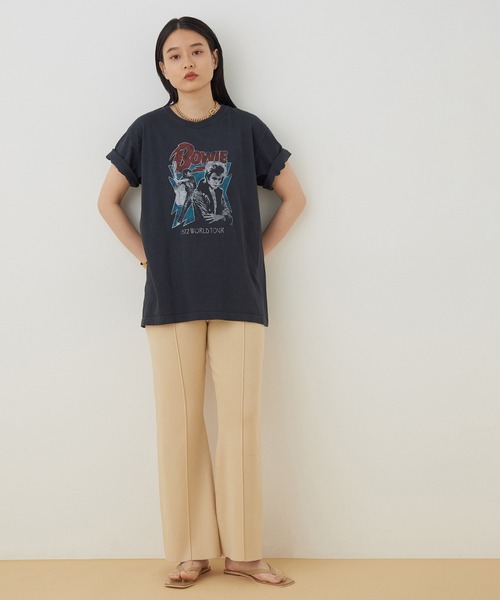 ADAM ET ROPE'（アダムエロペ）の「【セットアップ対応】クールUVニットパンツ（その他パンツ・レディース・ブラック/クリーム・FREE）」の13枚目の写真