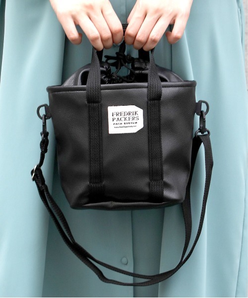 セール】【FREDRIK PACKERS】EC限定カラーあり！DRAWSTRING MINI TOTE