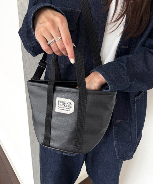 セール】【FREDRIK PACKERS】EC限定カラーあり！DRAWSTRING MINI TOTE