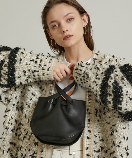 MARROW（マロウ）の「【MARROW(マロー)】ミニカーブ MR-17003（ハンドバッグ・レディース・ブラック・FREE）」の3枚目の写真