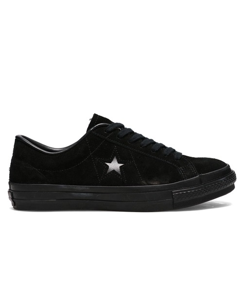 CONVERSE（コンバース）の「CONVERSE ONE STAR J SUEDE / コンバース ワンスター J スエード（スニーカー・メンズ・ブラック・23.0cm/27.5cm/24.0cm/25.5cm/26.5cm/28.0cm/27.0cm/24.5cm/25.0cm/23.5cm/26.0cm）」の5枚目の写真