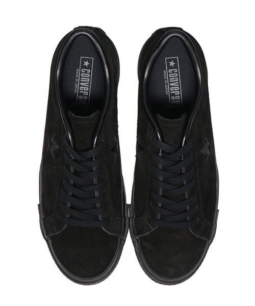 CONVERSE（コンバース）の「CONVERSE ONE STAR J SUEDE / コンバース ワンスター J スエード（スニーカー・メンズ・ブラック・23.0cm/27.5cm/24.0cm/25.5cm/26.5cm/28.0cm/27.0cm/24.5cm/25.0cm/23.5cm/26.0cm）」の8枚目の写真