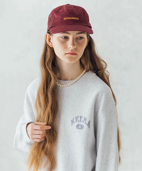 GYMPHLEX（ジムフレックス）の「【Gymphlex】6Pキャップ（キャップ・レディース・ブラック/ダークグリーン/ベージュ/ネイビー/ワイン・FREE）」の7枚目の写真