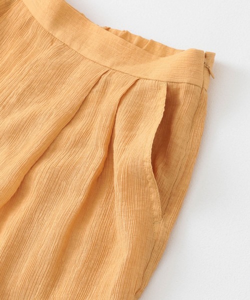 KBF（ケイビーエフ）の「楊柳イージータックパンツ（その他パンツ・レディース・オレンジ系その他/ブラック/オフホワイト・ONE）」の19枚目の写真