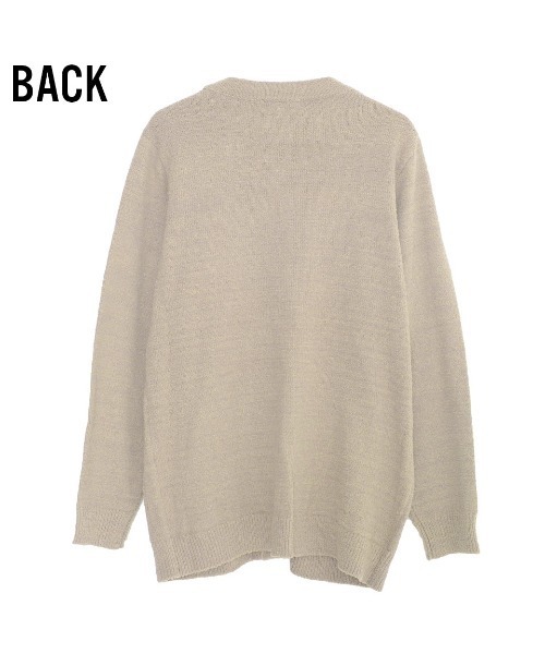 GOSTAR DE FUGA(ゴスタール ジフーガ)の「『GOSTAR DE FUGA』モールヤーンカーディガン(カーディガン/ボレロ・メンズ・ベージュ/ネイビー/グレー系その他・FREE)」の19枚目の写真