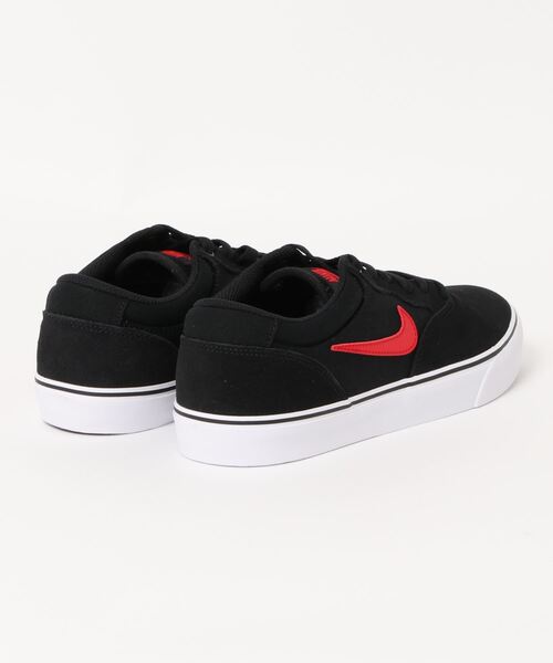 NIKE SB(ナイキエスビー)の「#【NIKE SB/ナイキスケートボーディング】 CHRON2/クロン2(スニーカー・メンズ・レッド/ブラック・26cm/27cm/28cm)」の4枚目の写真