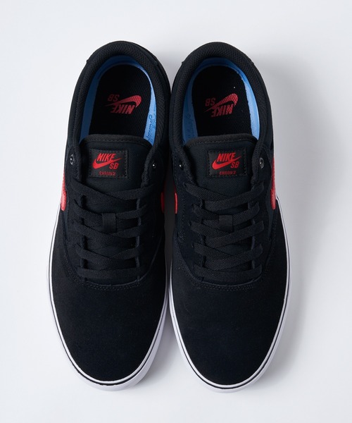 NIKE SB(ナイキエスビー)の「#【NIKE SB/ナイキスケートボーディング】 CHRON2/クロン2(スニーカー・メンズ・レッド/ブラック・26cm/27cm/28cm)」の10枚目の写真