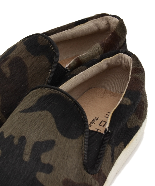 SHIPS for women（シップスフォーウィメン）の「★★MOHI:315040049 カモ/ソリッド スリッポン■（スニーカー・レディース・ライトグレー/オリーブ/ブラック/キャメル・37/36/38）」の9枚目の写真