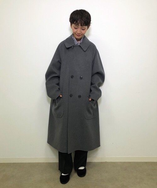 最終値下げDressterior Super140’s リバーコートLサイズ 最終値下げDressterior Super140's リバーコートLサイズ 最終