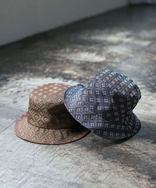 PAGEBOY（ページボーイ）の「PAGEBOYモノグラムバケハ（ハット・レディース・ブラック系その他/ブラウン系その他・ONE SIZE）」の2枚目の写真