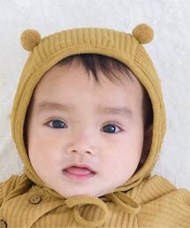 apres les cours | リブボンネット(その他ベビー用品)