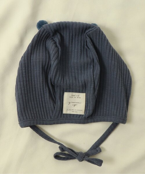 apres les cours（アプレレクール）の「リブボンネット（その他ベビー用品・キッズ・アイボリー/ブラウン/ブルー/ダークブラウン/イエロー・48）」の16枚目の写真