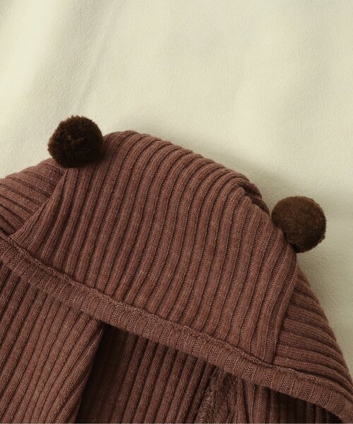 apres les cours（アプレレクール）の「リブボンネット（その他ベビー用品・キッズ・アイボリー/ブラウン/ブルー/ダークブラウン/イエロー・48）」の21枚目の写真