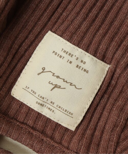 apres les cours（アプレレクール）の「リブボンネット（その他ベビー用品・キッズ・アイボリー/ブラウン/ブルー/ダークブラウン/イエロー・48）」の22枚目の写真