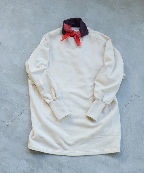 cardo fabrica(カルドファブリカ)の「._◇インド更紗プリントハンカチーフ(バンダナ/スカーフ・レディース・ネイビー/グレー・FREE)」の6枚目の写真