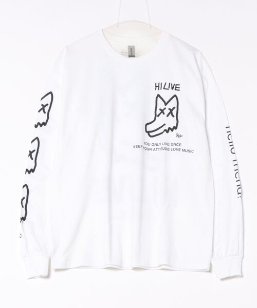 AFYF（エーエフワイエフ）の「【AFYF】AFYF Souvenir Long Sleeve T-Shirt "No.1" by GILDAN Ultra Cotton 6.0oz / AFYFスーベニア ロングスリーブ Tシャツ "No.1" ギルダンウルトラ コットン 6.0oz AFYF グラフィック by ロフトスキー（Tシャツ/カットソー・メンズ・ホワイト系その他/ブラック系その他/オレンジ系その他/ホワイト系その他2/ブラック系その他2/ホワイト系その他4/ホワイト系その他5/ブラック系その他3/ブラック系その他4/ホワイト系その他3/ブラック系その他5/ブラック系その他7/その他/ナチュラル/マルーン/ブラック系その他6/その他2/レッド系その他/ホワイト系その他7/ホワイト系その他6/レッド系その他2/ホワイト系/アッシュグレー/ライトブルー・LARGE/XX-LARGE/X-LARGE）」の8枚目の写真