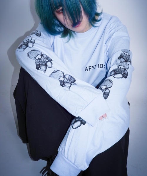 AFYF】AFYF Souvenir Long Sleeve T-Shirt 'No.1' by GILDAN