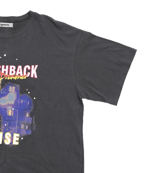 Figments(フィグメンツ)の「FLASHBACK T(Tシャツ/カットソー・レディース・スミクロ・FREE)」の6枚目の写真