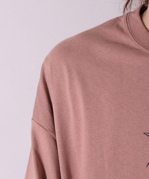 Tom&Jerry(トムアンドジェリー)の「【トムとジェリー】【ユニセックス】プリント 長袖 Tシャツ(DV)(Tシャツ/カットソー・メンズ・ブラック/ネイビー/オフホワイト/ミント/モカ/杢グレー・MEDIUM/LARGE/X-LARGE)」の18枚目の写真