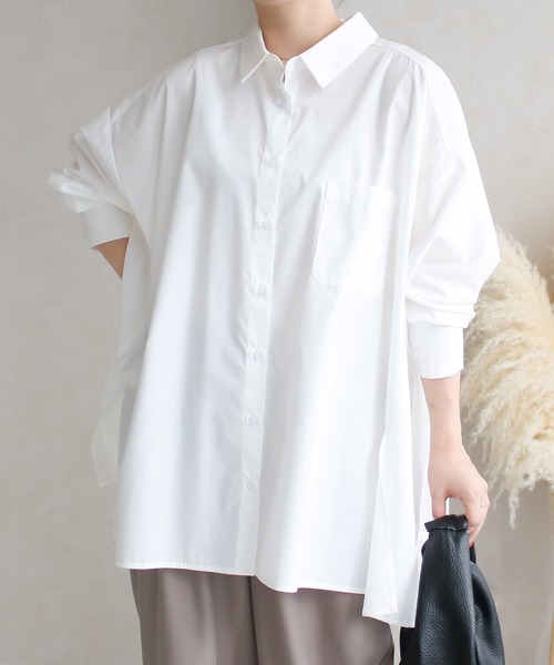 anuke（アンヌーク）の「anuke Twill Over Shirts ツイルオーバー