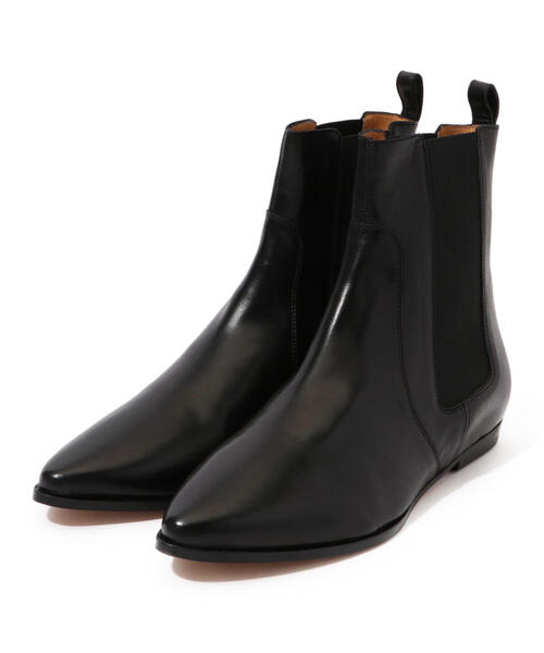 ISABEL MARANT(イザベルマラン)の「ISABEL MARANT DUIZA サイドゴアショートブーツ(ブーツ・レディース・ブラック/レッド・38/39/37/36)」の2枚目の写真