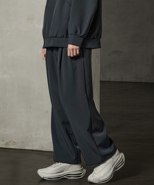 ATTACHMENT × WYM】WIDE STRAIGHT SLACKS（スラックス）｜WYM