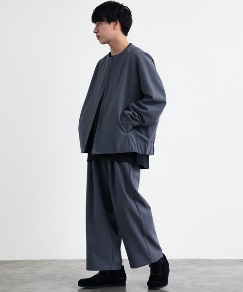 ATTACHMENT × WYM】WIDE STRAIGHT SLACKS（スラックス）｜WYM